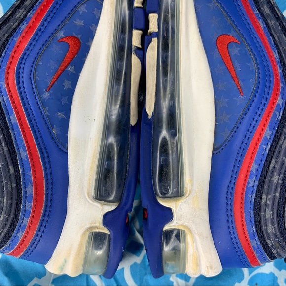 Nike Women’s size 9.5 Air Max 97 City pride Dallas away USA stars wmsn running - Picture 9 of 11